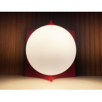 Rode jaren 70 wandlampen